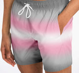 Demigirl Pride Ombre Swim Shorts Swim Shorts PRIDE MODE
