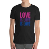 Bi Love is Love Tee Tees PRIDE MODE