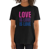 Bi Love is Love Tee Tees PRIDE MODE