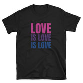 Bi Love is Love Tee Tees PRIDE MODE