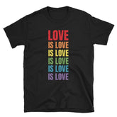 Rainbow Love is Love Tee Tees PRIDE MODE