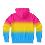 Pansexual Pride Ombre Full-Zip Hoodie Full-Zip Hoodie PRIDE MODE