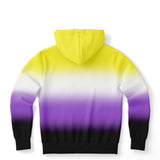 Non-binary Pride Ombre Pullover Hoodie Pullover Hoodie PRIDE MODE