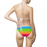 Panromantic Pride Ombre String Bikini All Over Prints PRIDE MODE