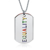 Equality Tag Necklace Necklaces PRIDE MODE