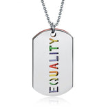 Equality Tag Necklace Necklaces PRIDE MODE
