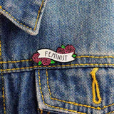 Feminist Banner Pin Pin PRIDE MODE