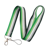 Aromantic Pride Keychain Lanyard Lanyard PRIDE MODE