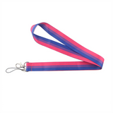 Bisexual Pride Keychain Lanyard Lanyard PRIDE MODE