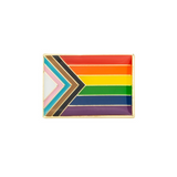 Progress Pride Rectangle Enamel Pin Pin PRIDE MODE