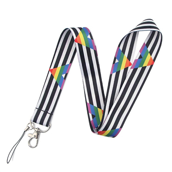 LGBTQIA+ Ally Pride Keychain Lanyard Lanyard PRIDE MODE