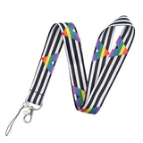 LGBTQIA+ Ally Pride Keychain Lanyard Lanyard PRIDE MODE
