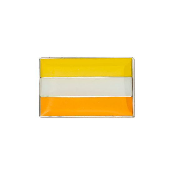 Maverique Pride Rectangle Enamel Pin Pin PRIDE MODE