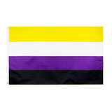 Nonbinary Pride Flag Flag PRIDE MODE