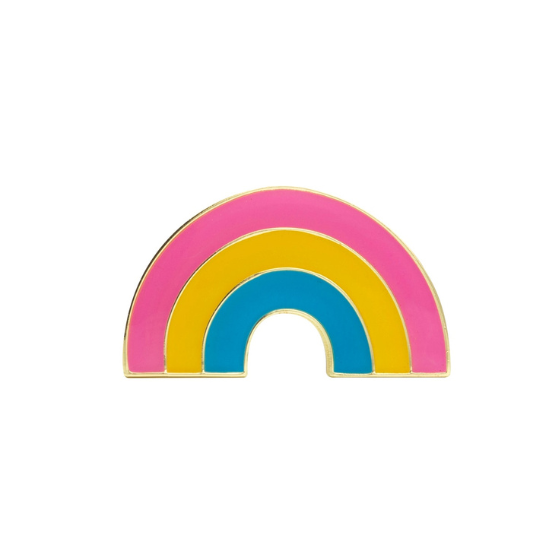 Pansexual Pride Rainbow Enamel Pin Pin PRIDE MODE