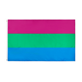Polysexual Pride Flag Flag PRIDE MODE