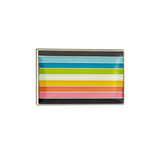 Queer Pride Rectangle Enamel Pin Pin PRIDE MODE