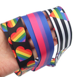 Rainbow Hearts Pride Keychain Lanyard Lanyard PRIDE MODE