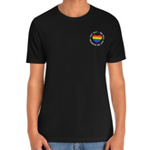 Rainbow Heart "Say Gay" Protest Tee Tees PRIDE MODE