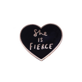 She is Fierce Enamel Pin Pin PRIDE MODE