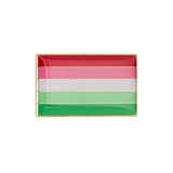 Abrosexual Pride Rectangle Enamel Pin Pin PRIDE MODE