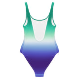 Gay MLM Vincian Pride Ombre Open-back Swimsuit One-piece Swimsuit PRIDE MODE