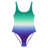 Gay MLM Vincian Pride Ombre Open-back Swimsuit One-piece Swimsuit PRIDE MODE