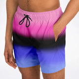 Omnisexual Pride Ombre Swim Shorts Swim Shorts PRIDE MODE