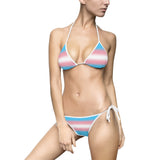 Transgender Pride Ombre String Bikini Bikini PRIDE MODE