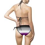 Asexual Pride Ombre String Bikini All Over Prints PRIDE MODE