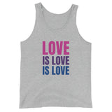 Bi Love is Love Tank Tanks PRIDE MODE