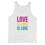 Pan Love is Love Tank Tanks PRIDE MODE