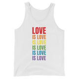 Rainbow Love is Love Tank Tanks PRIDE MODE