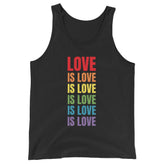 Rainbow Love is Love Tank Tanks PRIDE MODE