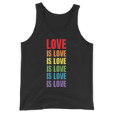 Rainbow Love is Love Tank Tanks PRIDE MODE