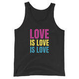 Pan Love is Love Tank Tanks PRIDE MODE