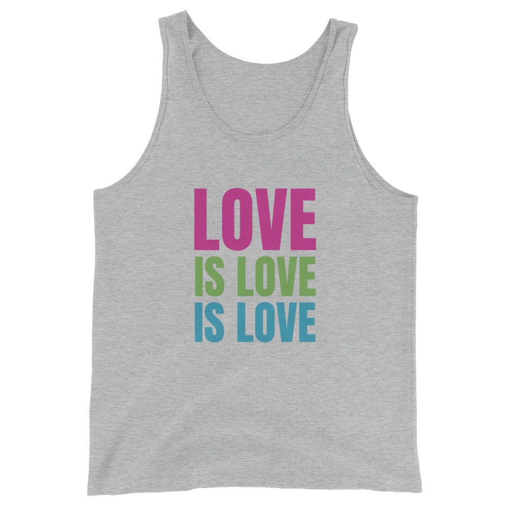 Polysexual Love is Love Tank Tanks PRIDE MODE