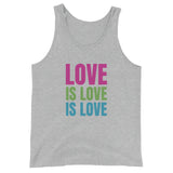 Polysexual Love is Love Tank Tanks PRIDE MODE