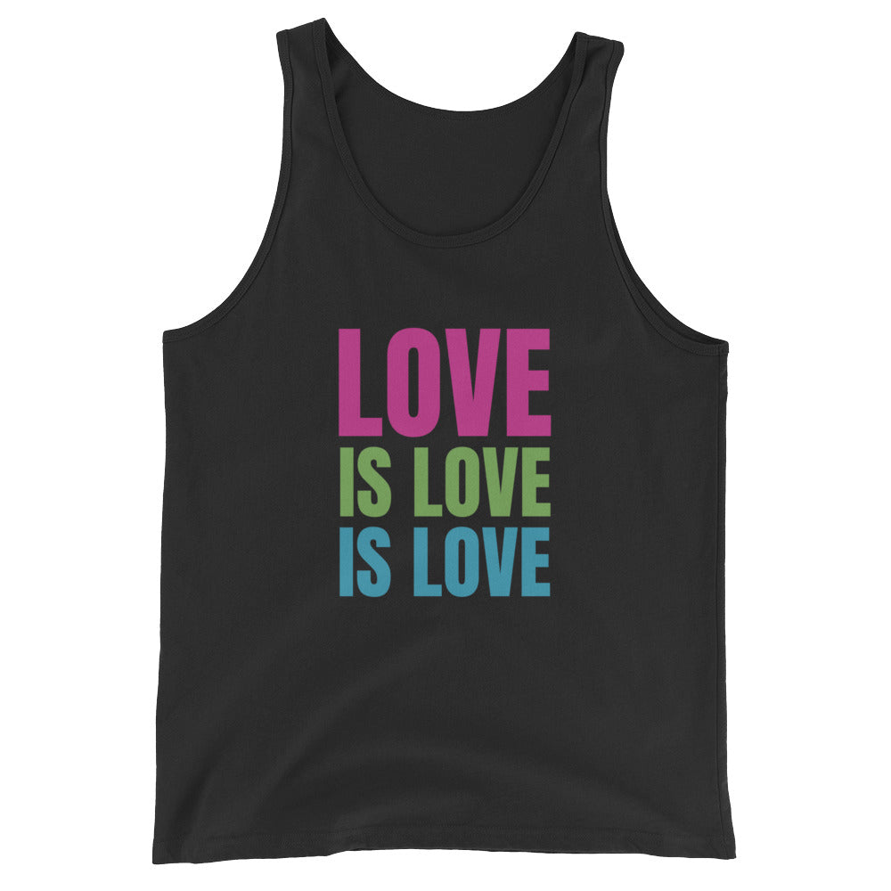 Polysexual Love is Love Tank Tanks PRIDE MODE