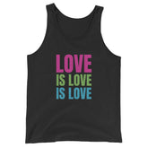 Polysexual Love is Love Tank Tanks PRIDE MODE