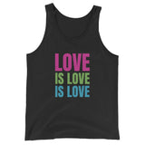 Polysexual Love is Love Tank Tanks PRIDE MODE
