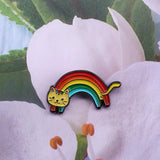 Rainbow Kitty Pin Pin PRIDE MODE