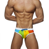Rainbow Color Block Swim Briefs Swim Briefs PRIDE MODE