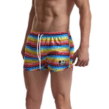 Rainbow Dots Swim Shorts Swim Shorts PRIDE MODE