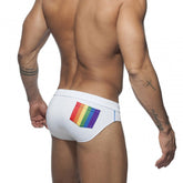 Rainbow Pocket Swim Briefs Swim Briefs PRIDE MODE