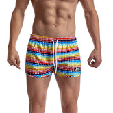 Rainbow Dots Swim Shorts Swim Shorts PRIDE MODE
