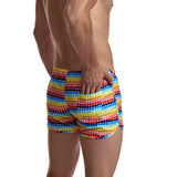 Rainbow Dots Swim Shorts Swim Shorts PRIDE MODE