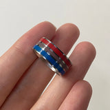 Bisexual Pride Ring Ring PRIDE MODE
