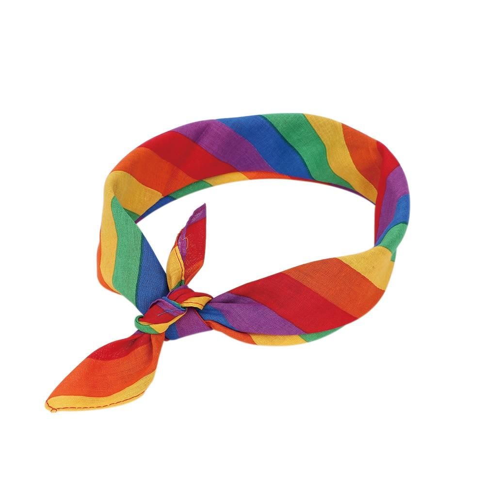 Rainbow Stripe Bandana Bandana PRIDE MODE