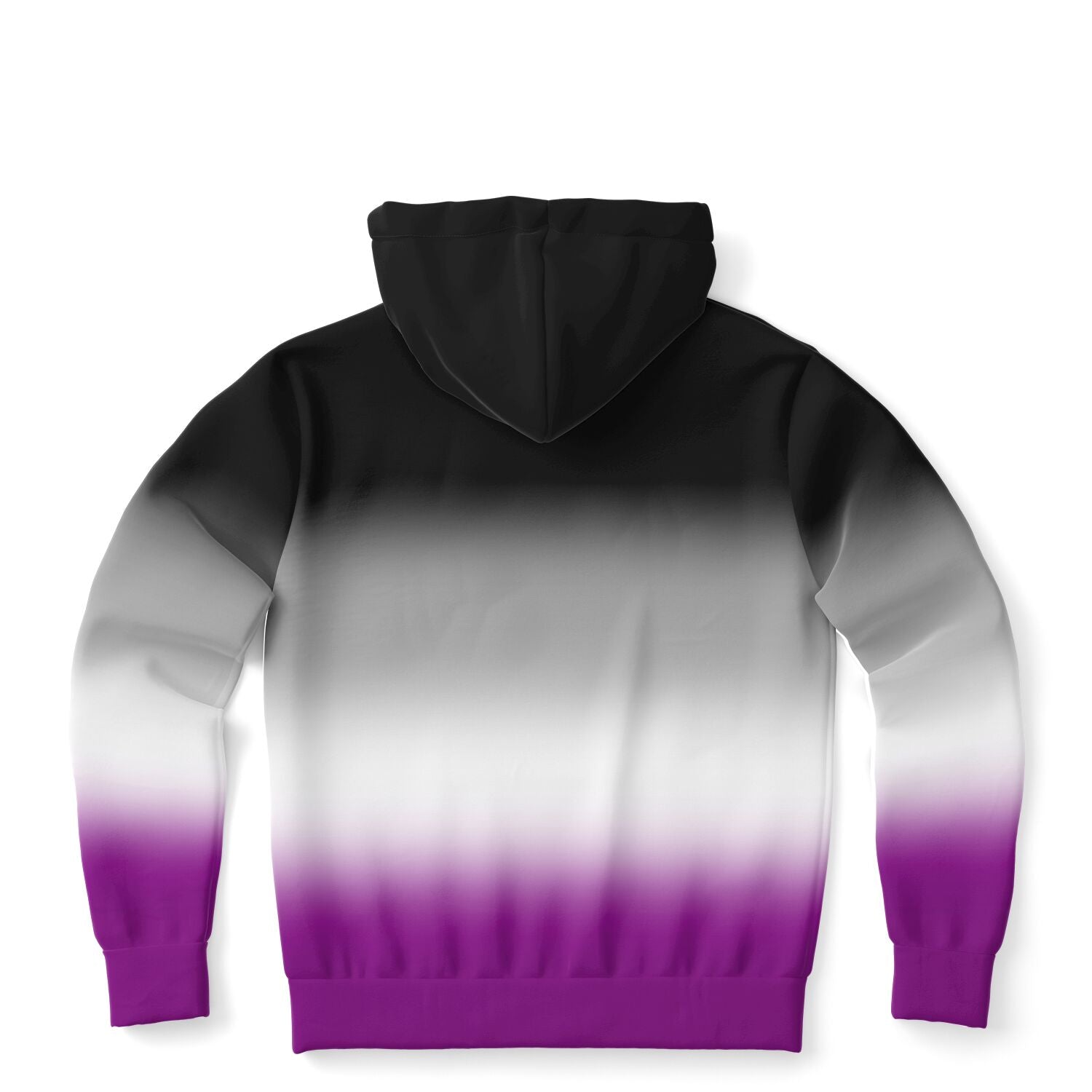 Asexual Pride Ombre Full-Zip Hoodie